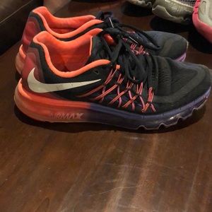 Nike air max size 9 pink purple black